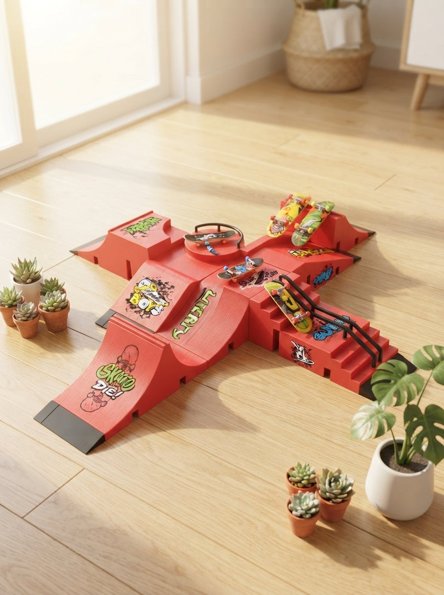 Mega Finger Park – Pełny Zestaw + 6 Fingerboardów